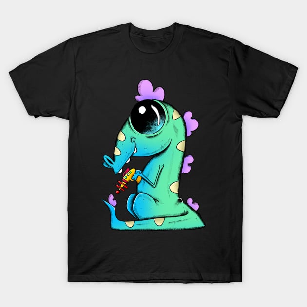 Tiny dino T-Shirt by ProjectSpaceBat